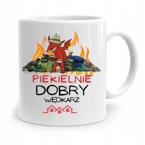 Kubek Prezent Wędkarza Piekielnie Dobry Wędkarz