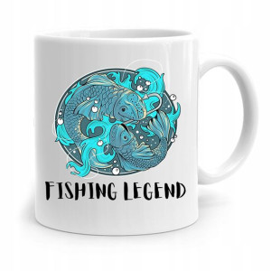 Kubek Prezent Wędkarza Rybaka Fishing Legend