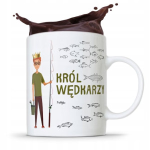Kubek Prezent Wędkarza Rybaka Król Wędkarzy