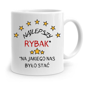 Kubek Prezent Wędkarza Rybaka Najlepszy Rybak