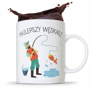 Kubek Prezent Wędkarza Rybaka Najlepszy Wędkarz