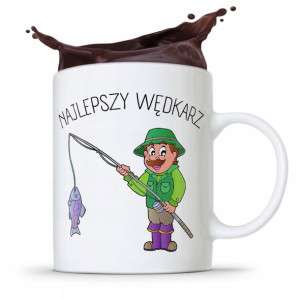 Kubek Prezent Wędkarza Rybaka Najlepszy Wędkarz