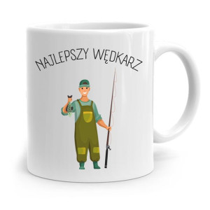 Kubek Prezent Wędkarza Rybaka Najlepszy Wędkarz