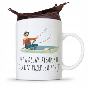 Kubek Prezent Wędkarza Rybaka Prawdziwy Rybak