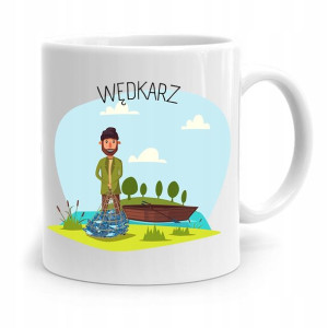 Kubek Prezent Wędkarza Rybaka Wędkarz