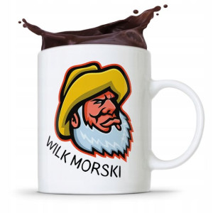 Kubek Prezent Wędkarza Rybaka Wilk Morski