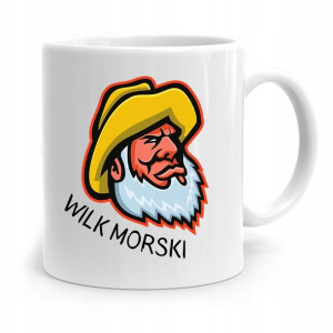 Kubek Prezent Wędkarza Rybaka Wilk Morski