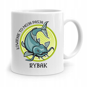 Kubek Prezent Wędkarza Rybaka Łowienie To Pasja