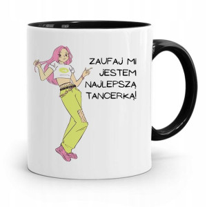 Dla Tancerki Kubek Czarny Na Prezent Na Urodziny