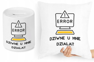 Dla Informatyka Zestaw Poduszka + Skarbonka