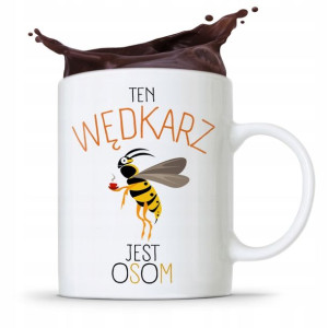 Kubek Prezent Wędkarza Ten Wędkarz Jest Osom