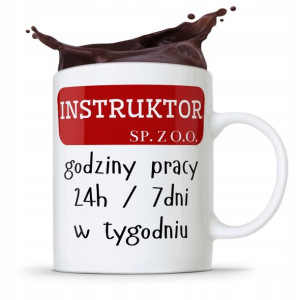 Dla Instruktora Kubek Prezent Instruktor Sp. Z O.o