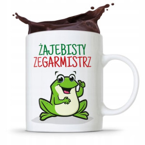 Kubek Prezent Zegarmistrza Żajebisty Zegarmistrz