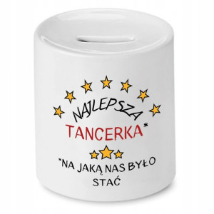 Dla Tancerki Skarbonka Na Prezent Na Urodziny