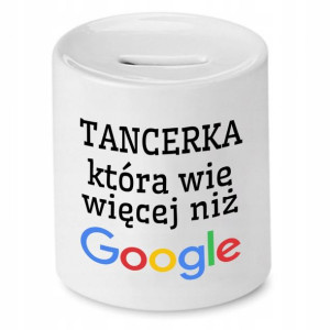 Dla Tancerki Skarbonka Na Prezent Na Urodziny