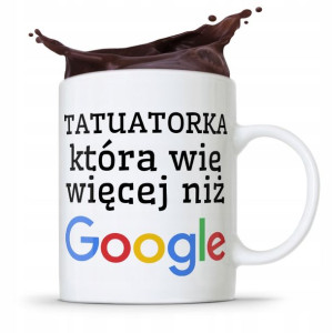 Dla Tatuażystki Tatuażysty Tatuatora Kubek Prezent