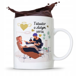 Dla Tatuażystki Tatuażysty Tatuatora Kubek Prezent