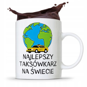 Kubek Prezent Dla Taksówkarza Najlepszy Taksówkarz