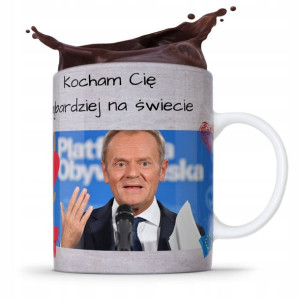 Kubek Prezent Fullprint Donald Tusk Po Platforma