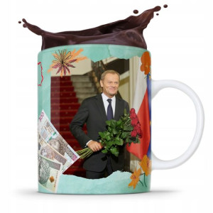 Kubek Prezent Fullprint Donald Tusk Po Platforma