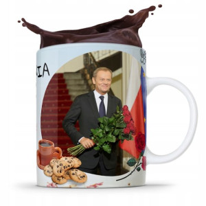 Kubek Prezent Fullprint Donald Tusk Po Platforma