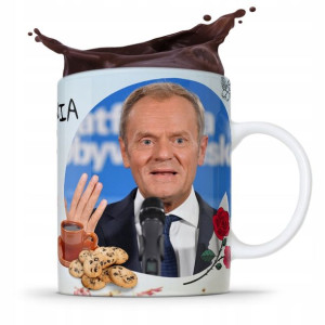 Kubek Prezent Fullprint Donald Tusk Po Platforma