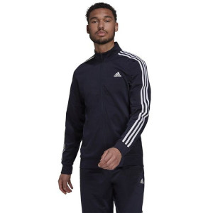Bluza adidas 3S TT Tric H46100 - CZARNY; S