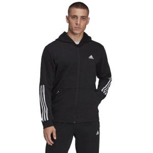 Bluza adidas Motion FZ Hood HC0639 - CZARNY; L