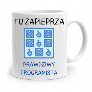 Kubek Prezent Informatyka Programisty Tu Zapieprza