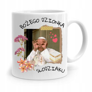 Kubek Prezent Jan Paweł Ii Papież Bożego Dzionka