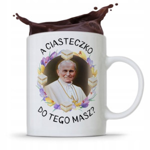 Kubek Prezent Jan Paweł Ii Papież Ciasteczko Masz?