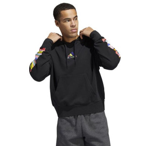 Bluza adidas Pride Hoody HC4451 - CZARNY; M