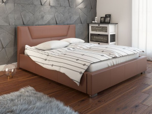 Łóżko Tapicerowane BRITA 160x200 Najtaniej! Sprawdź!