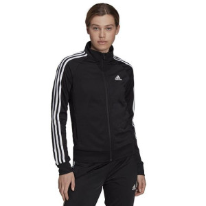 Bluza adidas 3 Stripes TT Tric H48443 - CZARNY; L