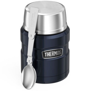 Termos do zupy z łyżką King 470 ml Thermos - granatowy
