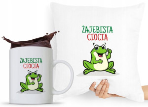 Zestaw Poduszka + Kubek Dla Cioci Ciotki Cioteczki
