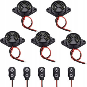Elektroniczny Alarm brzęczyk 3-24V 5szt