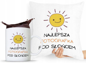 Zestaw Poduszka + Kubek Dla Fotografa Fotografki