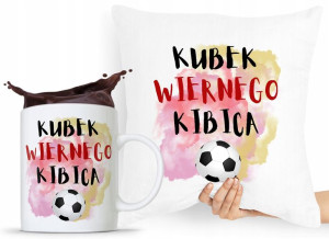 Zestaw Poduszka + Kubek Dla Kibica Prezent
