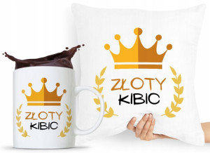 Zestaw Poduszka + Kubek Dla Kibica Prezent