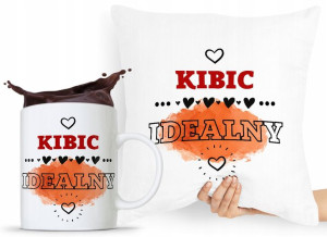 Zestaw Poduszka + Kubek Dla Kibica Prezent
