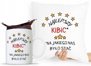 Zestaw Poduszka + Kubek Dla Kibica Prezent