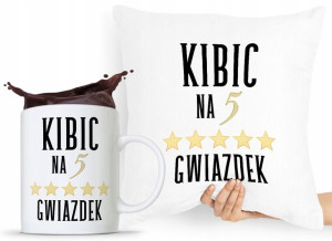 Zestaw Poduszka + Kubek Dla Kibica Prezent