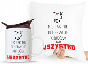 Zestaw Poduszka + Kubek Dla Kibica Prezent