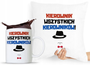 Zestaw Poduszka + Kubek Dla Kierownika Menedżera