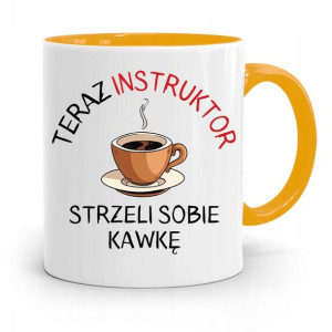 Dla Instruktora Prawa Jazdy Kubek Żółty Prezent