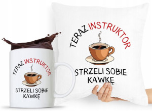 Dla Instruktora Zestaw Poduszka + Kubek Prezent