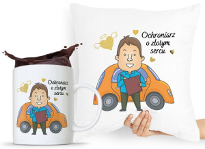 Dla Instruktora Zestaw Poduszka + Kubek Prezent