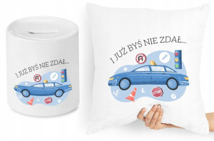 Dla Instruktora Zestaw Poduszka + Skarbonka