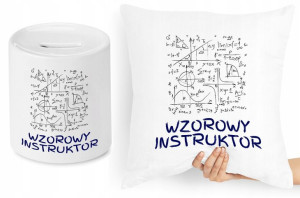 Dla Instruktora Zestaw Poduszka + Skarbonka
